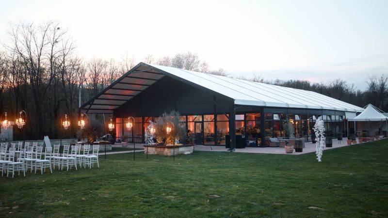 Imanje Tosca Croatian event marquee